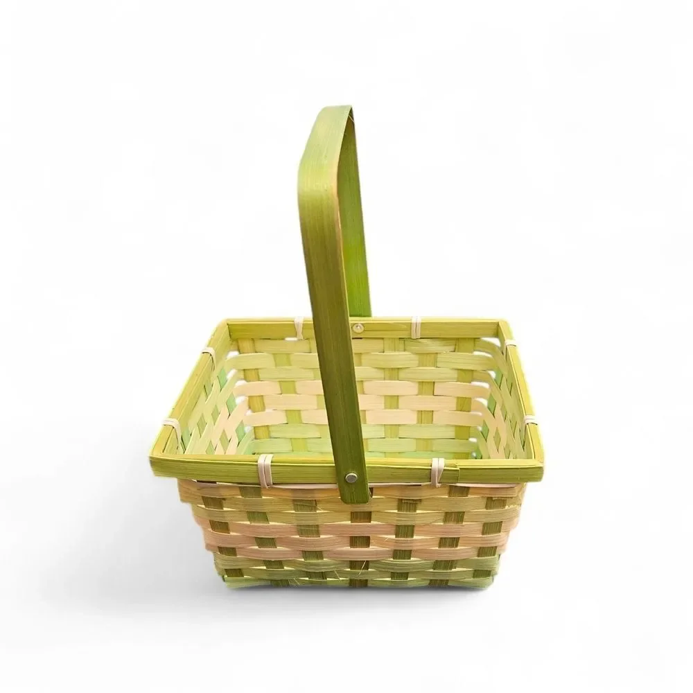 Bamboo Woven Baskets - Set Of Three